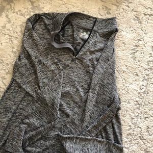 Heather Gray Under Armour Quater Zip